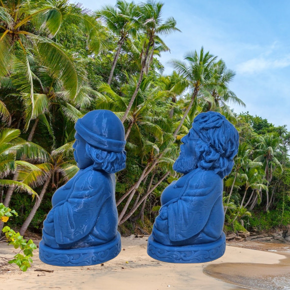 Cheech & Chong Buddha Models Bust 3D Printed Print to Paint Collectable 420 HD - Picture 4 of 9